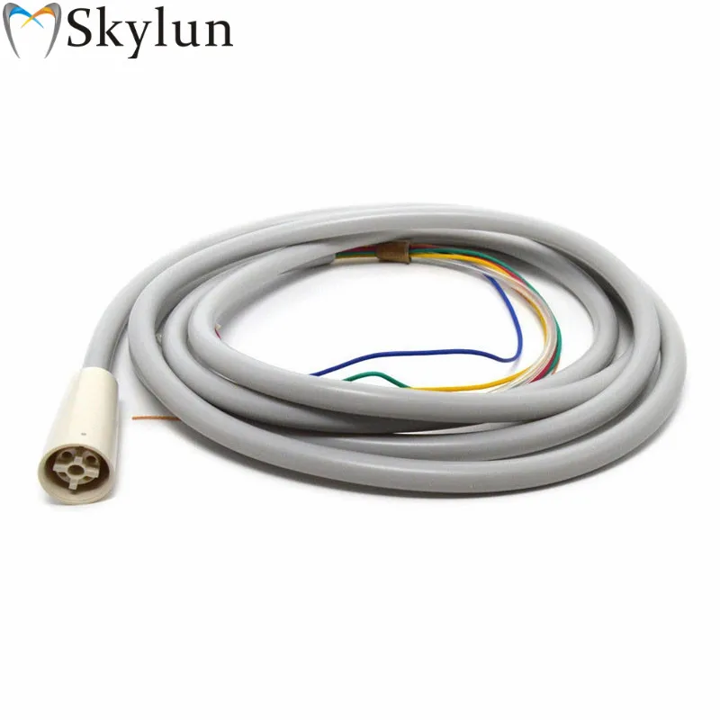 Dental Detachable Tubing Hose Cable LED Light Ultrasonic Scaler Handle Handpiece Pipe Fit for DTE SATELEC T7L