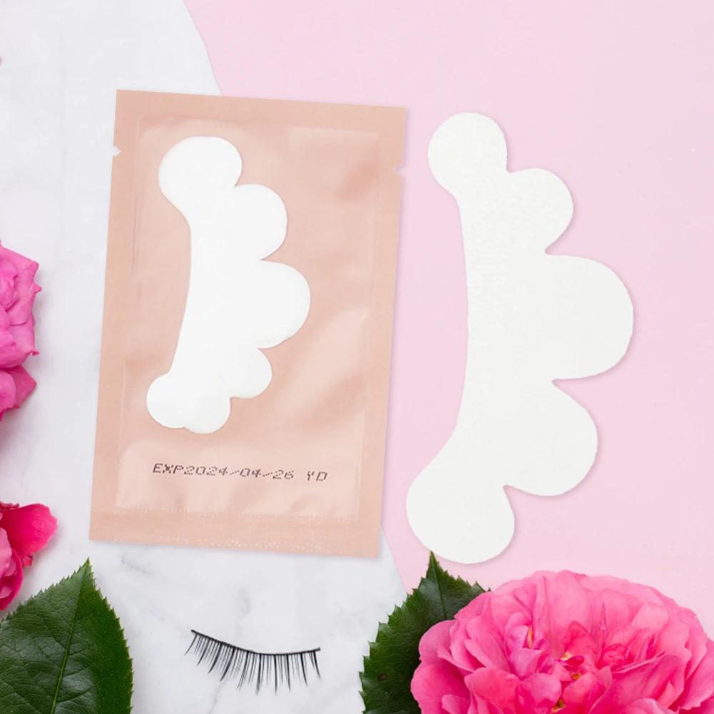 1 par de almofada de gel para cílios, enxertia de cílios sob os olhos (tipo nuvem)