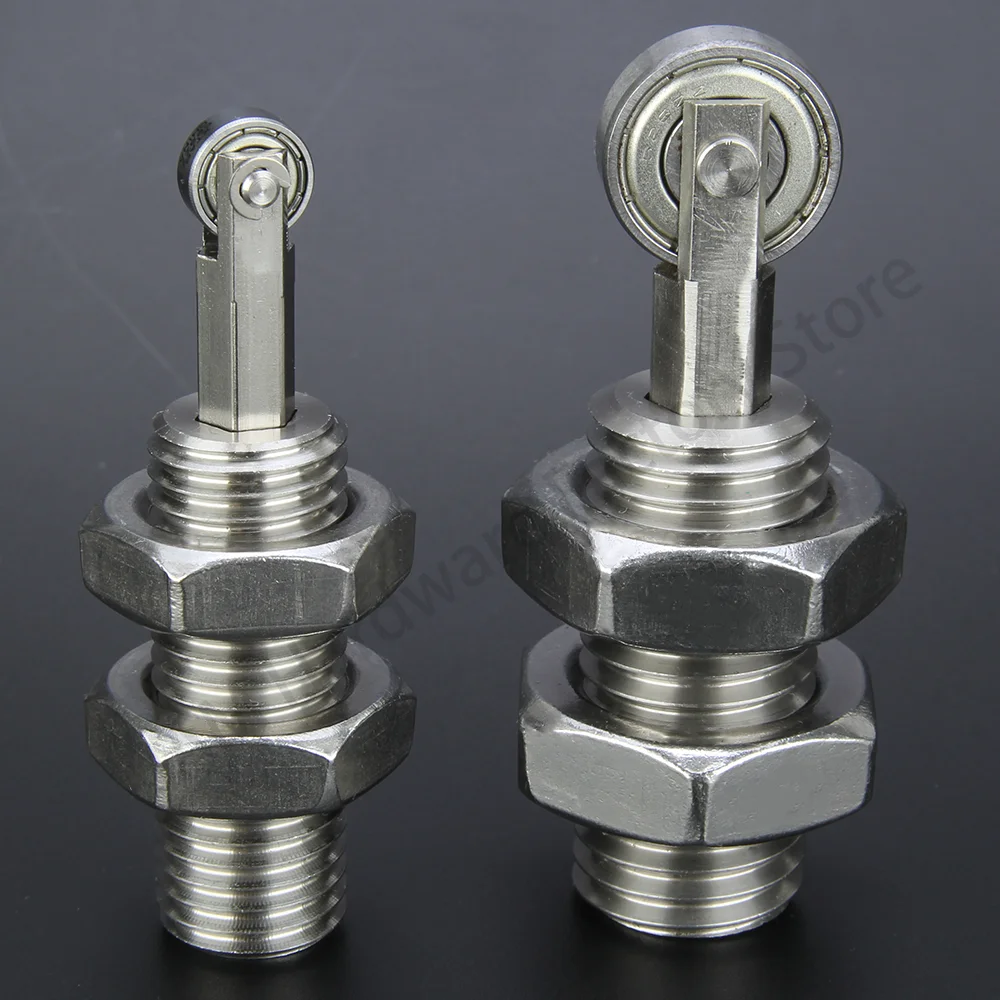 

Light Load/Heavy Load MJ328 SUJ2/Stainless Steel Long Stroke Roller M16 M20 Threaded Bearing Bolt Type Spring Roller Plunger