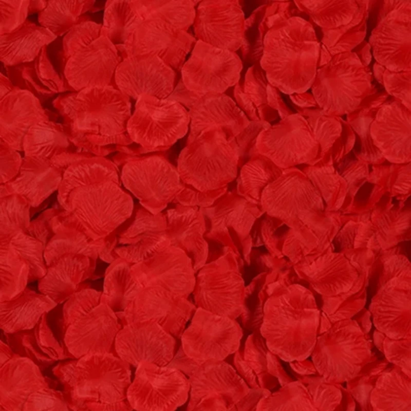 10000 Stück künstliche gefälschte Rosen blätter rote bunte Simulation Seiden rosen Blütenblatt für Valentinstag Hochzeits feier romantisches Dekor