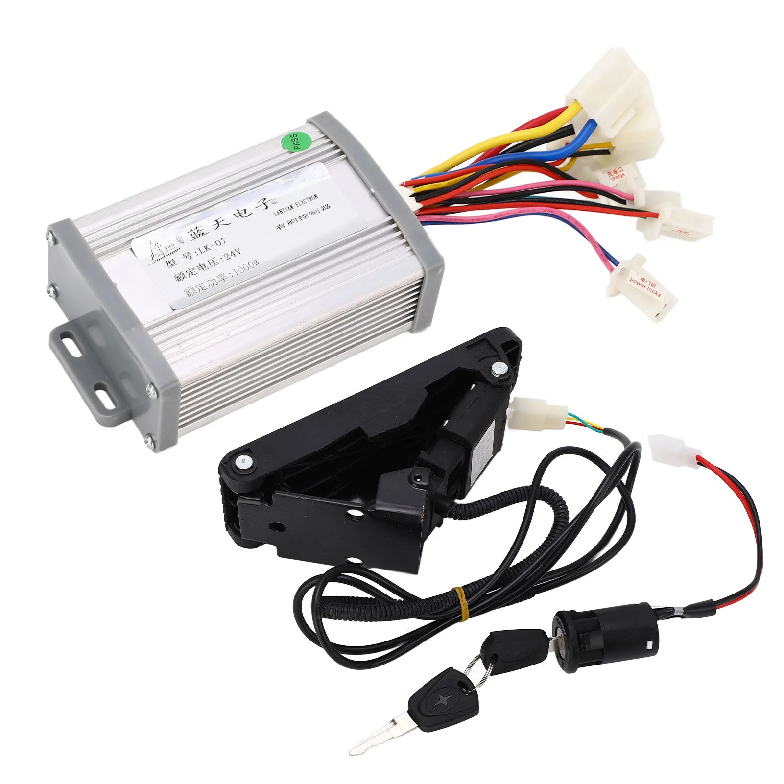 

24 В 1000 Вт электрический трехколесный велосипед матовый контроллер педаль дроссельной заслонки комплект для переоборудования электрического велосипеда