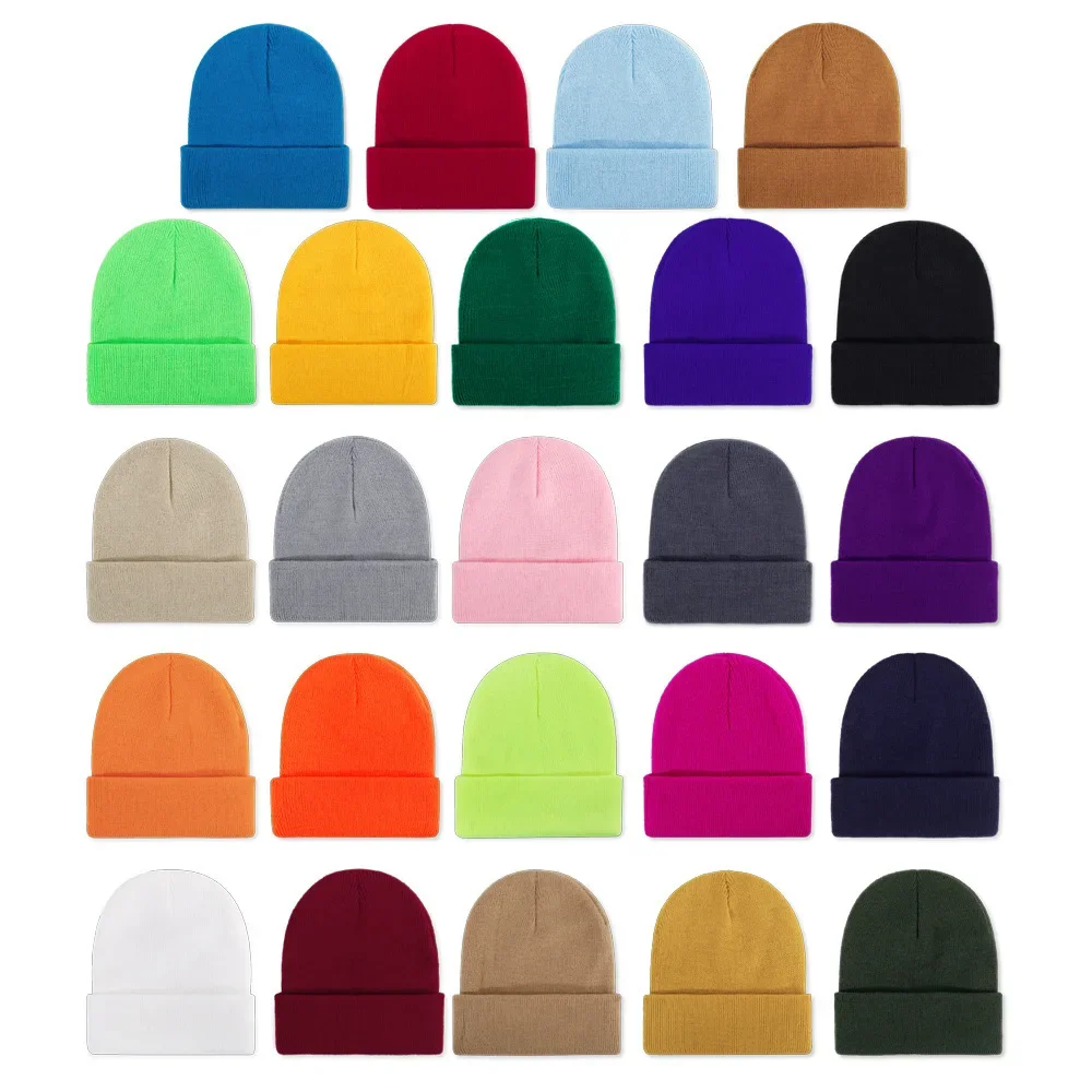 1 hat autumn and winter bag head cold hat ear protection warm versatile hat women's Korean light board wool knitted hat men's