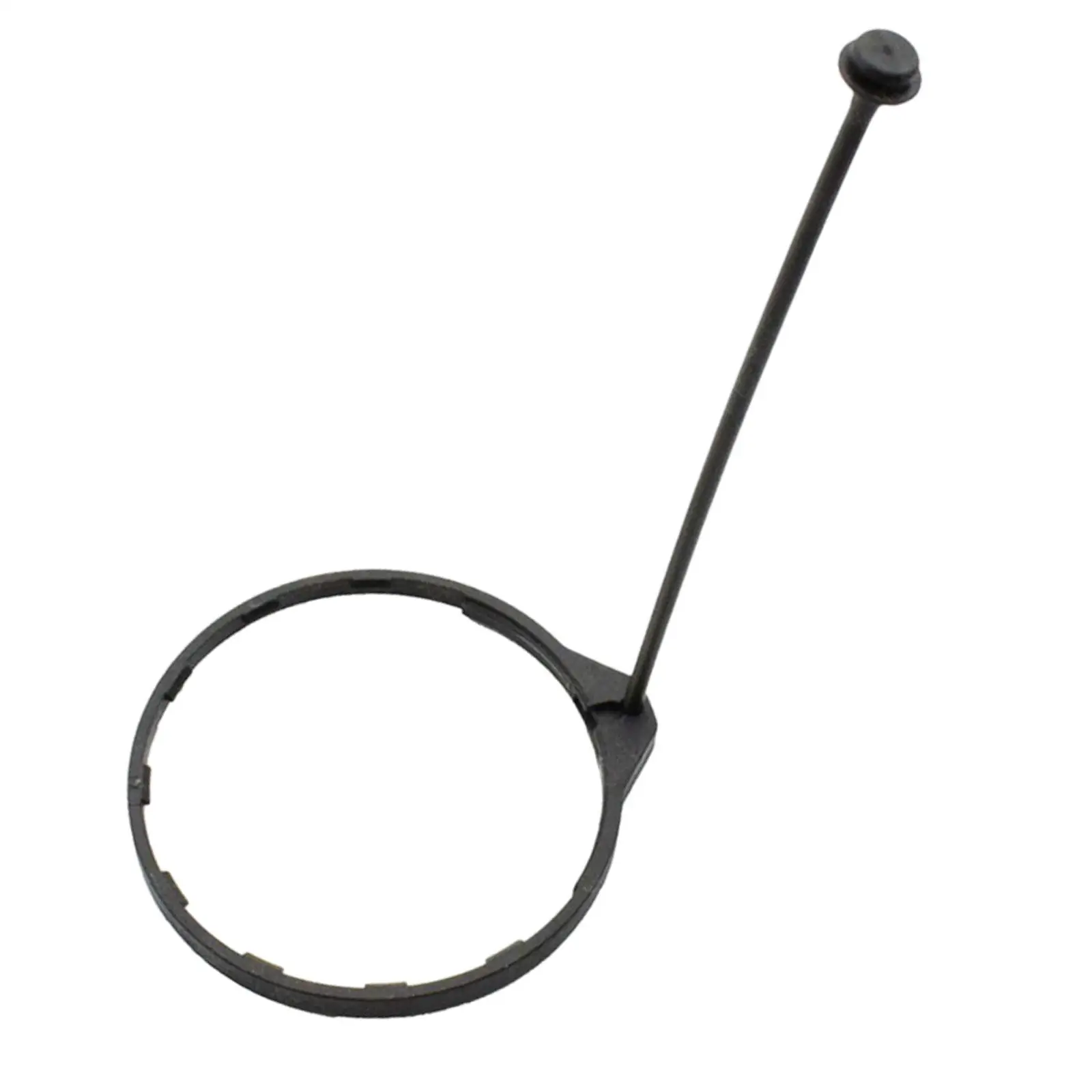 Car Fuel Tank Cap Rope Cord Anti Lost Strap for Honda Civic Accord Replacement Part 17670-SJA-013 Black