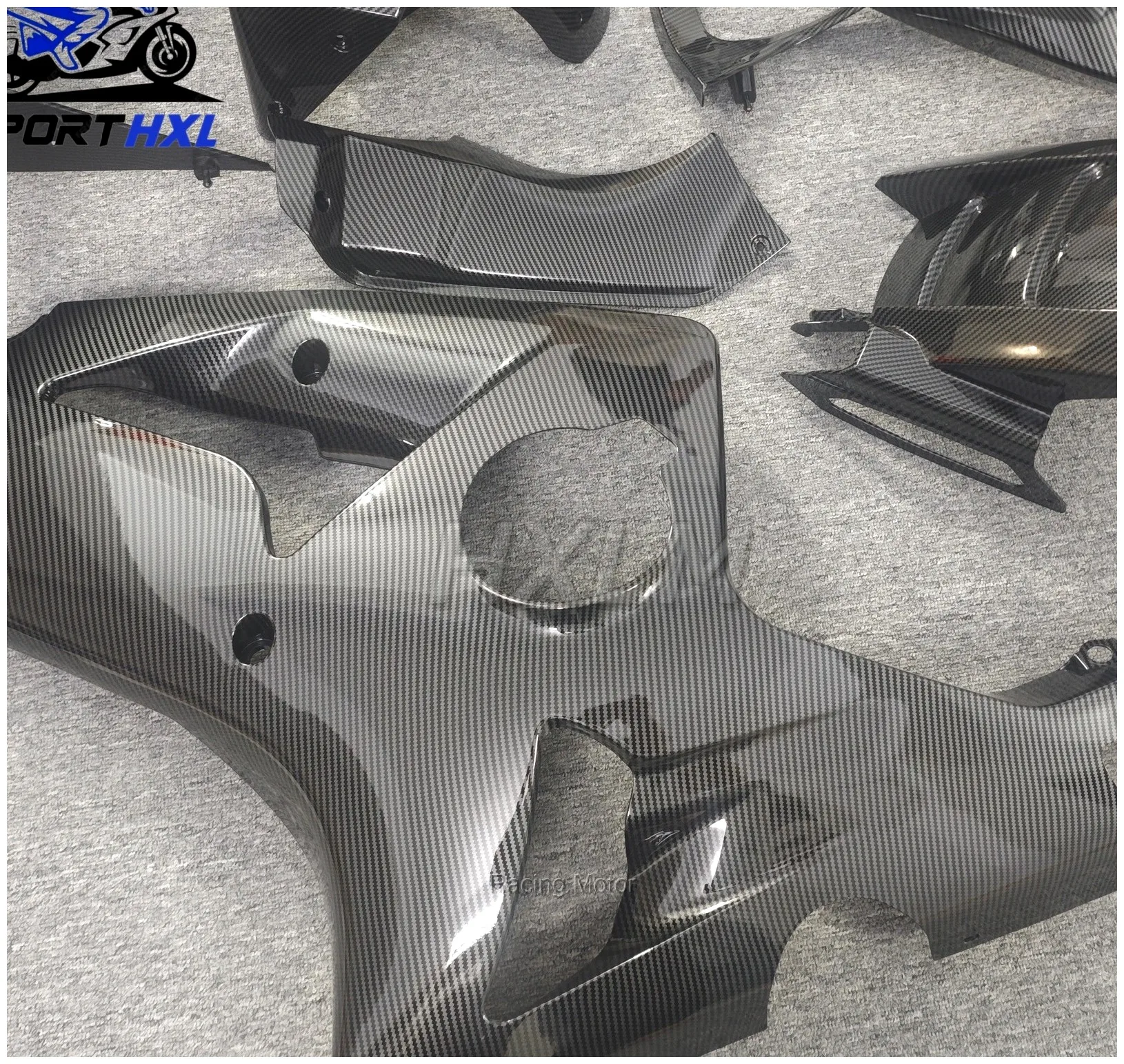 ABS injection molded high quality vehicle fairing kit for KAWASAKI ZX-6R 636 2003 2004 body set | Racing Motor Store