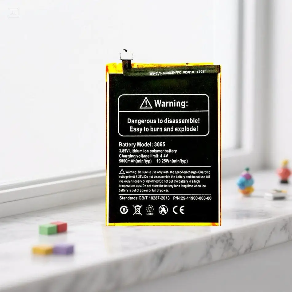 

5000Mah Long-Lasting For Ulefone Armor 5 5S Environmentally Friendly Mobile Phone Battery