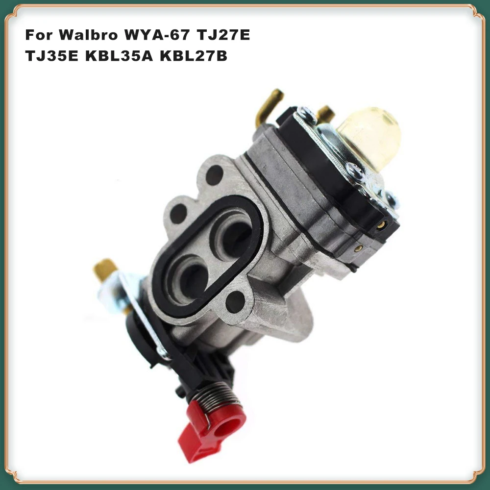 

Carburetor for Walbro WYA-67, TJ27E, TJ35E, KBL35A, KBL27B - Fits Hedge Trimmers & Trimmers
