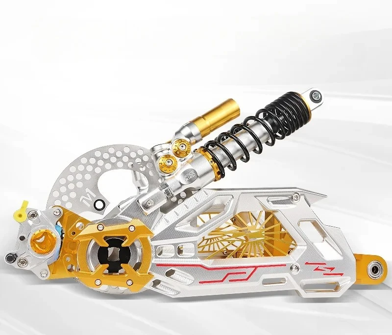 Flat fork disc brake set is suitable for modified rear wheels of monkey models