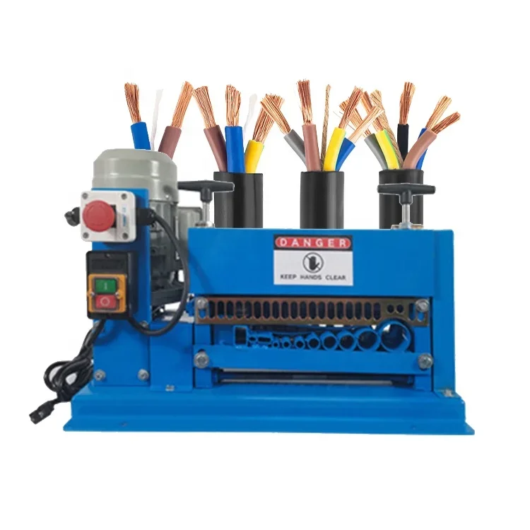 Manual And Electric 110V/220V Customaization Wire Stripping Machine For Scrap Copper Wire Cutter