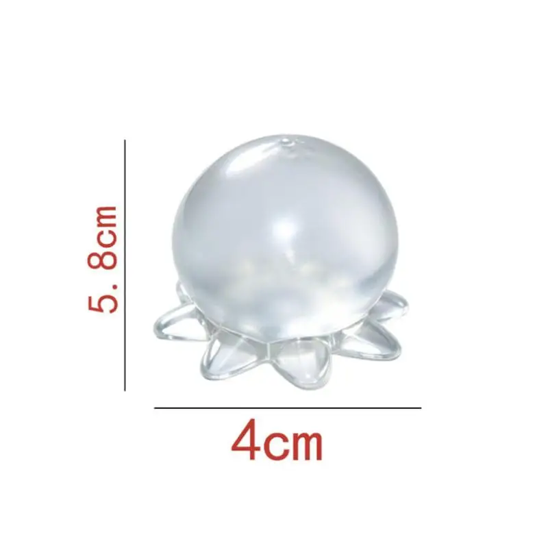 Empty Octopus  Fidget Toy Soft TPR Stress Relief 1/3Pcs Kawaii Design for Kids Party Bag Fillers
