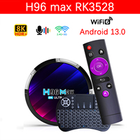 H96 MAX RK3528 Smart TV Box Android 13 4G 64GB 32G 8K Wifi BT Media player H96MAX TVBOX Android11 Set top box 2GB 16GB