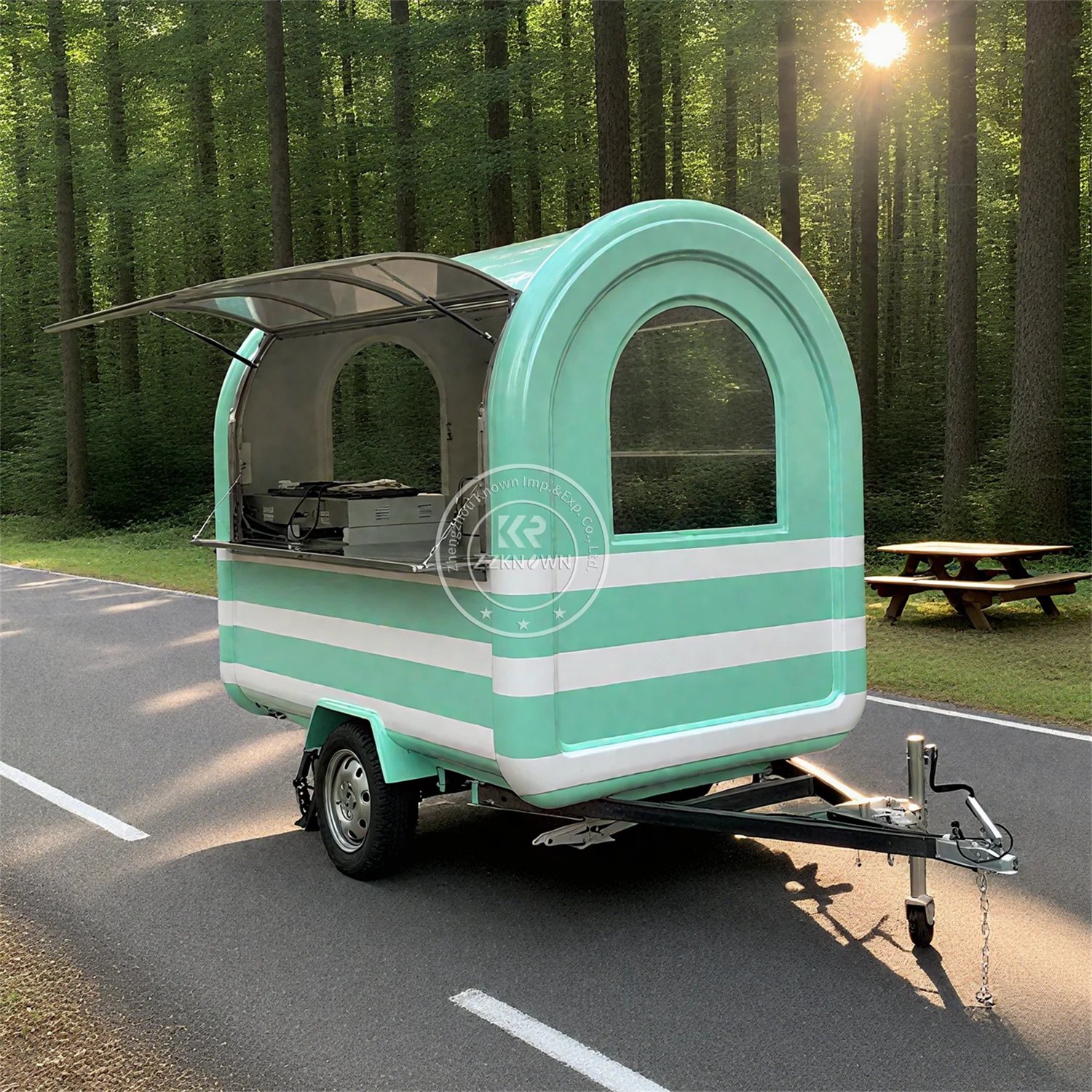 

Food Truck Bbq Food Trailer Concession Trailer Hot Dog Mobile Bar Taco Pizza Truck Food Truck With Kitchen Equipment