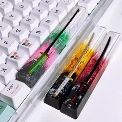 1pcs 6.25u Resin Keycap Japan Anime Demon Slayer Artisan Spacebar Keycaps for Cherry Mx Switch Mechanical Gaming Keyboard Keycap