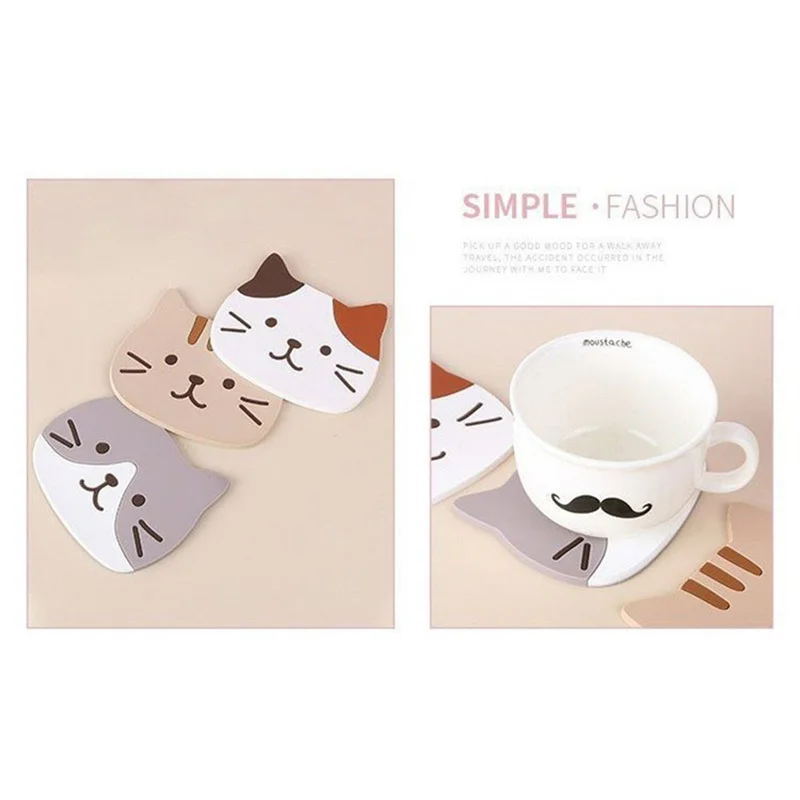 Durable Coaster Soft Heat Insulation Pad Resistant To Cold And Heat Placemat Kitchen Bar