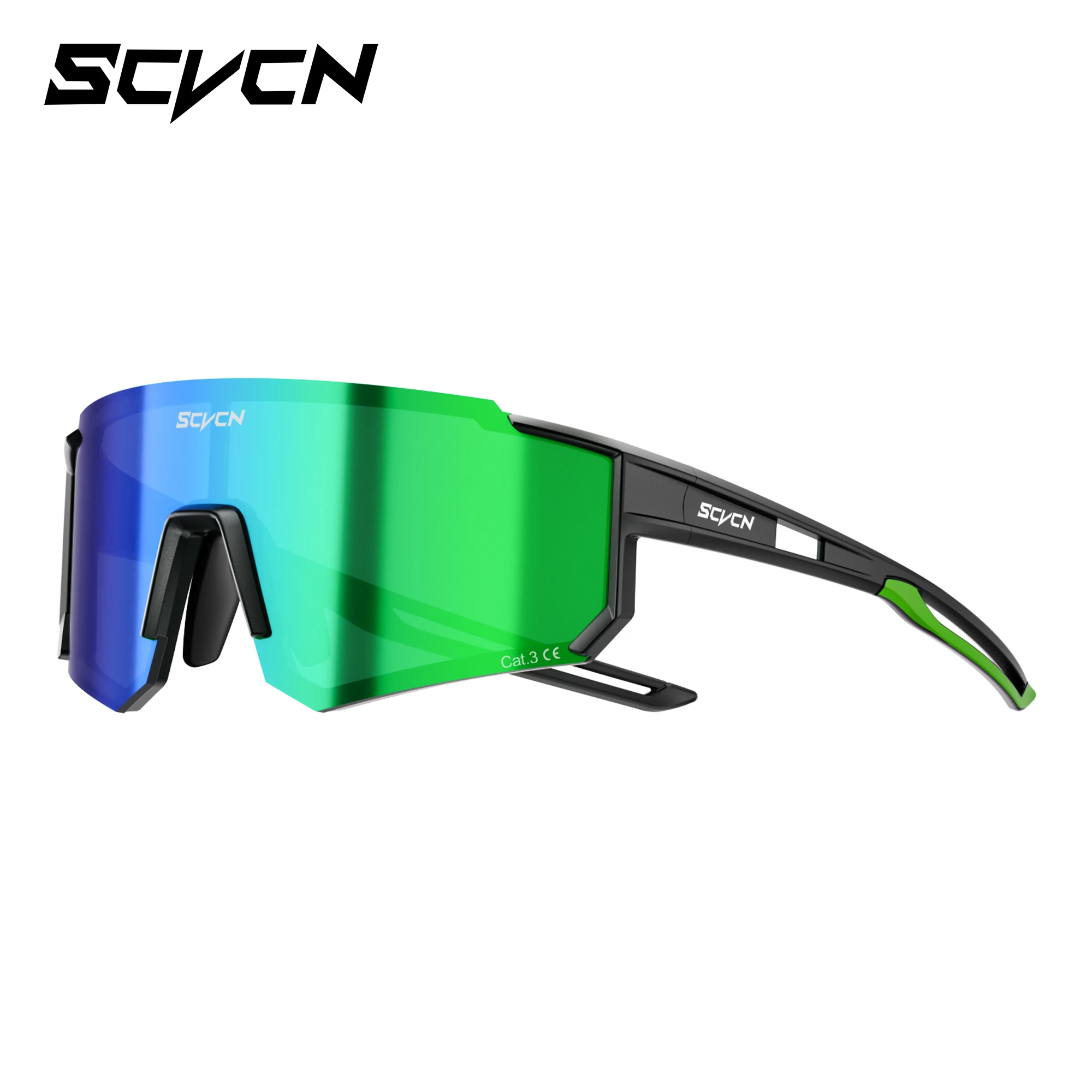 SCVCN Neue Outdoor-Sport-Sonnenbrille MTB Fahrrad Radfahren Wandern Eyewear Laufen Ultraleichte Herren Damen Pickleball UV400 Brille