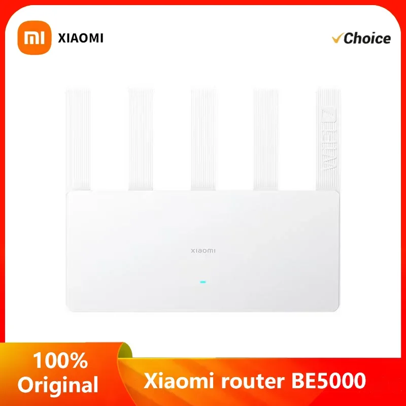 

NEW Xiaomi Router BE5000 Wi-Fi 7 2.4/5GHz Dual-Frequency Mesh 2.5G High-Speed Network Port IPTV OFDMA Signal Amplifier Mi Home