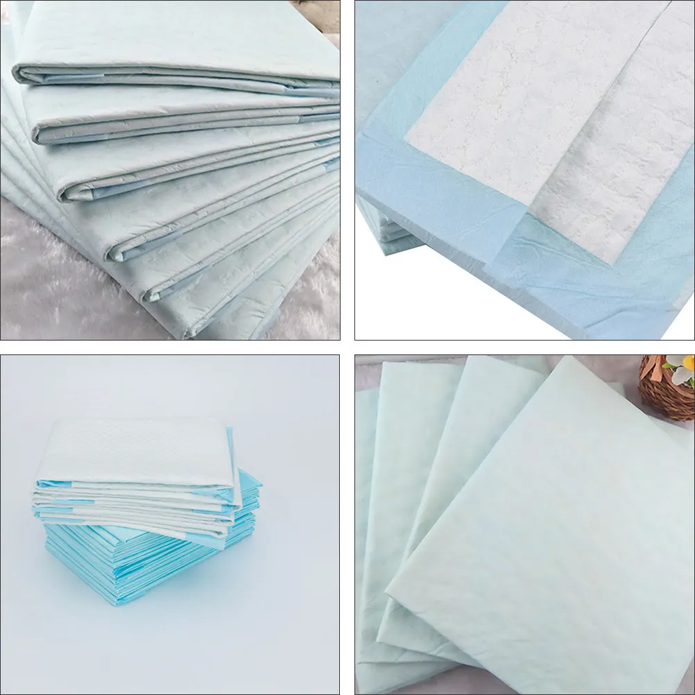 10Pcs Absorbent Nursing Underpad Disposable Changing Pad for Elderly Pets Puppy Training Sheet Protector Waterproof Mat