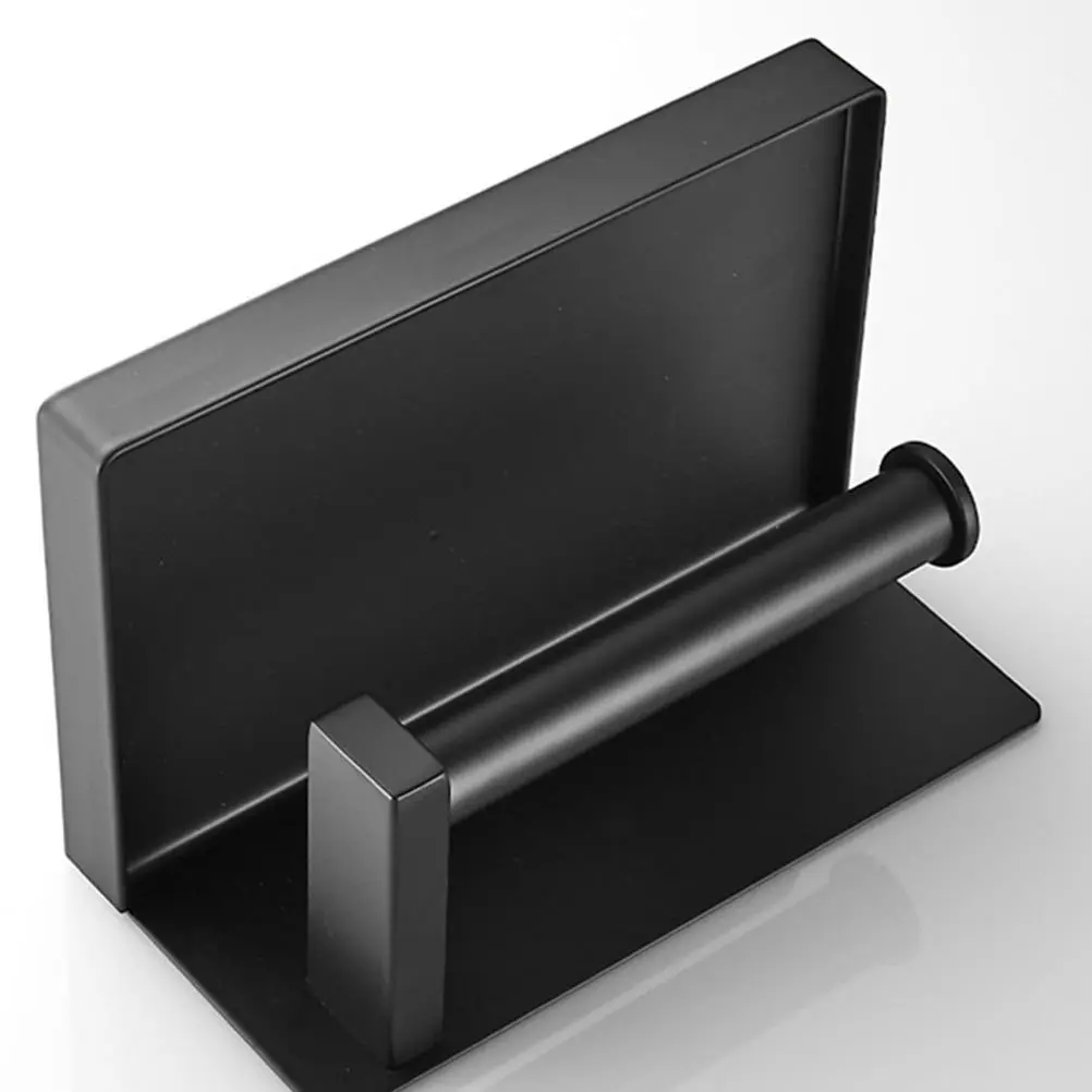 

1Set Reliable Roll Paper Stand Simple Toilet Paper Shelf Sturdy Design Household Bathroom Kitchen Living Room Storage