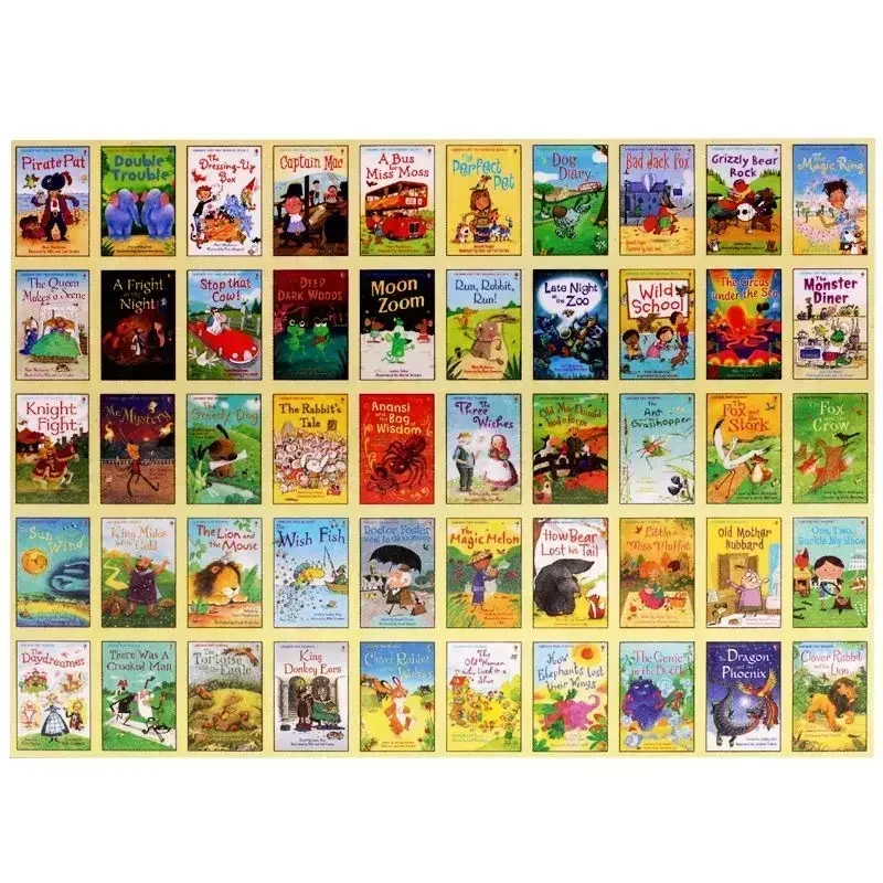 Books ofChildren's English Reading Story Picture Book Usborne My First Reading Library Bedtime Story Book Reading Book English