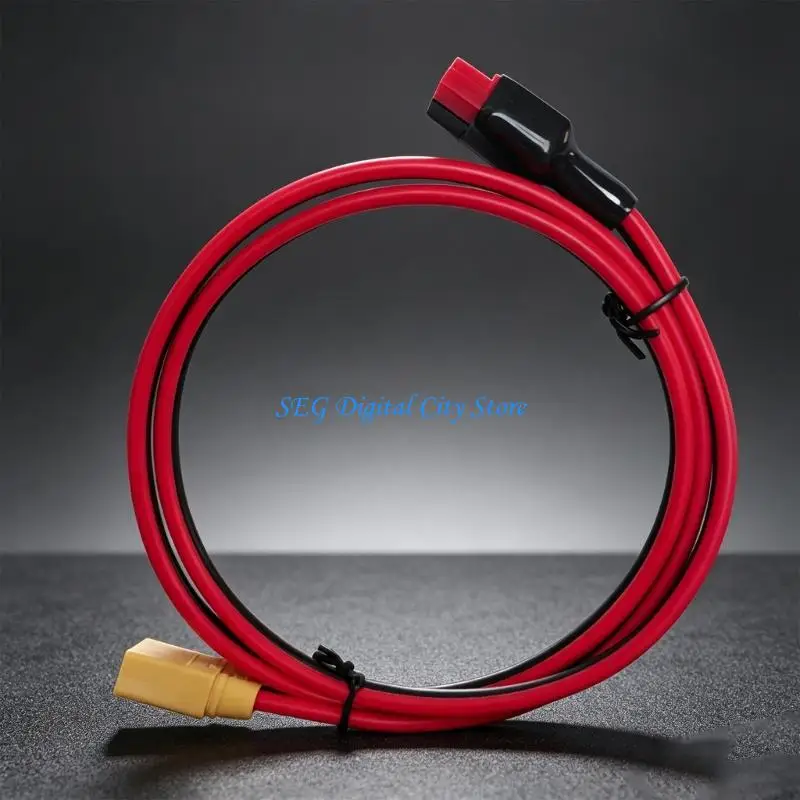 U75B XT90 Female 45A Cable 1M PVC Wire for Polarity Reading Work Use