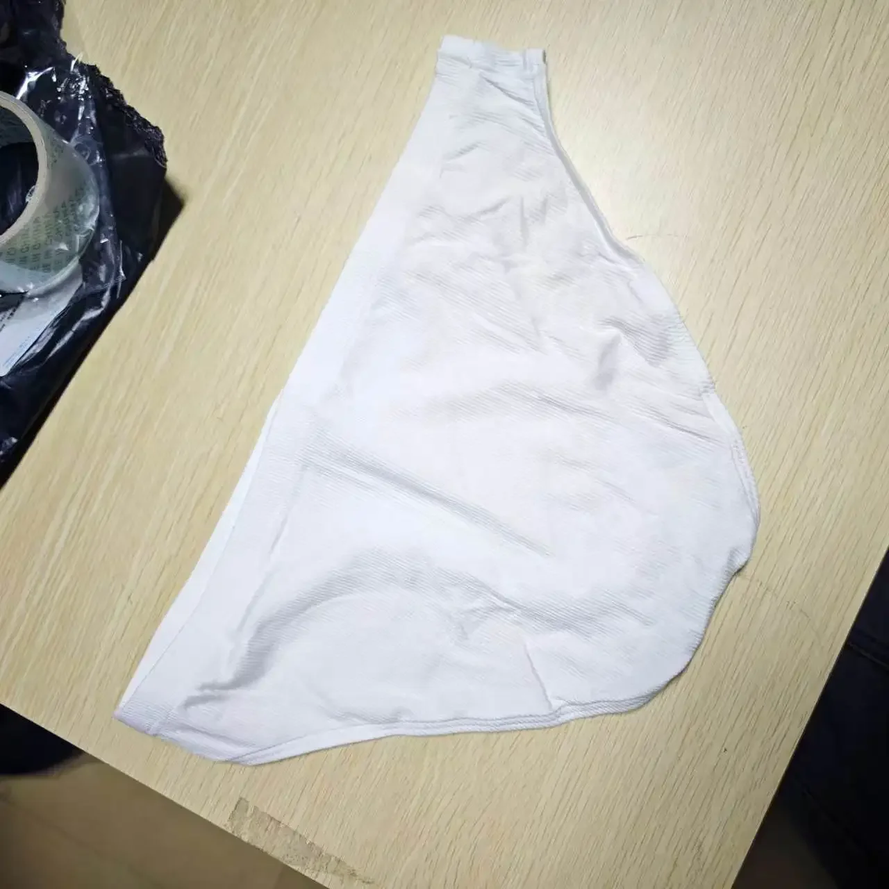 2026 fashion new Solid color men's briefs one-piece low waist triangle breathable youth underwear solid color loose pants D2024