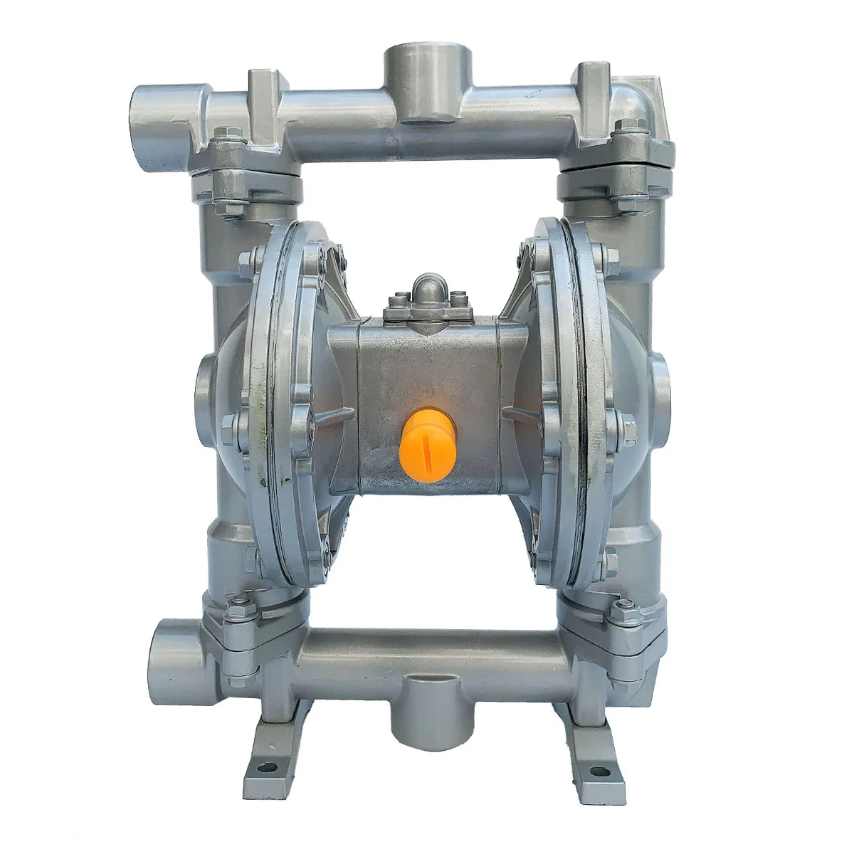 مضخة غشاء 22GPM تعمل بالهواء المضغوط مزدوجة الحجاب الحاجز الألومنيوم 100 PSI + 1 بوصة مدخل/مخرج مضخة ماكس معدل التدفق 5 m3/ساعة