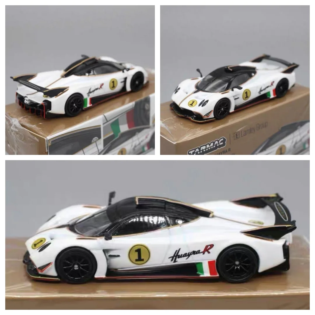

Tarmac Works Huayra R Bianco Benny Lamley Special Edition GLOBAL64 Diec60ast Model Car Alloy Gifts