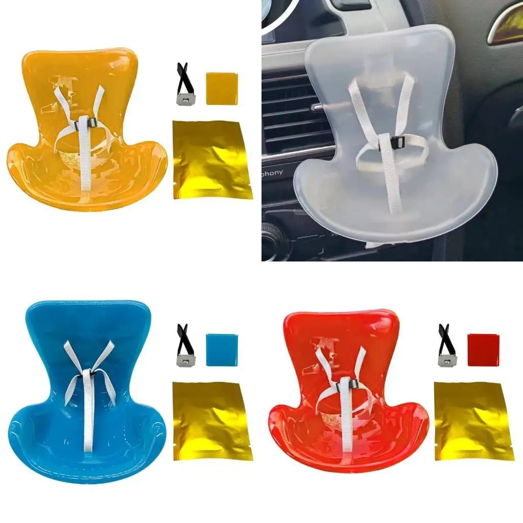 

31BC Adorable Vehicle Interior Decors ABS Air Freshener Clip Car Accessory Vent Clip Car Scent Clip for Vents Gift