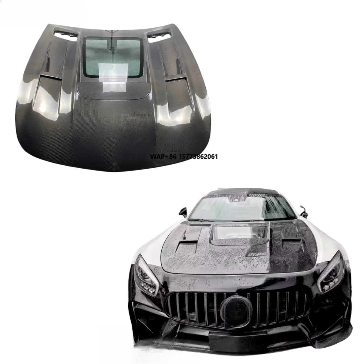 

Новый капот из карбона в стиле IMP для GT/GTC/GTR с креплением на клипсах/болтах для замены/модернизации