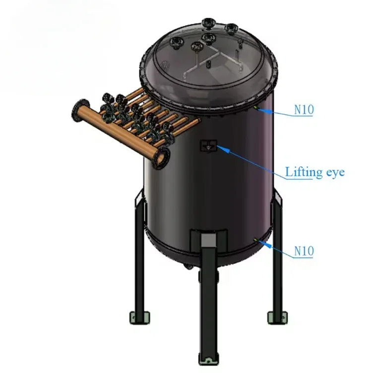 Large Flow Auto Backwash Candle Filter New Product 2024 Provided Fast Selling Products