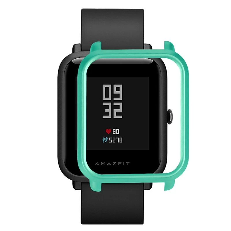 Watch Protective Case Compatible For Xiaomi Huami Amazfit Bip Youth, PC Material Case+Screen Protector-A36G