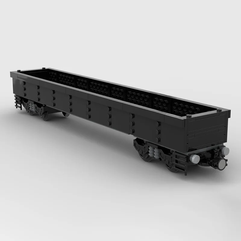 

MOC 7 Wide Basic Gondola Car，railcar，Train model, DIY creativity, children, toy set,Christmas gift technological building blocks