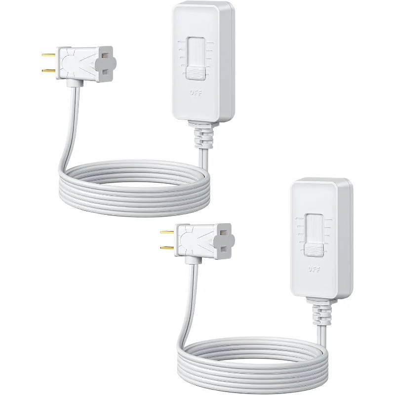 

DEWENWILS Plug in Dimmer Switch for Lamp, Table Lamp Dimmer for Dimmable LED/CFL Lights and Incandescent Bulbs, Full Range Slide