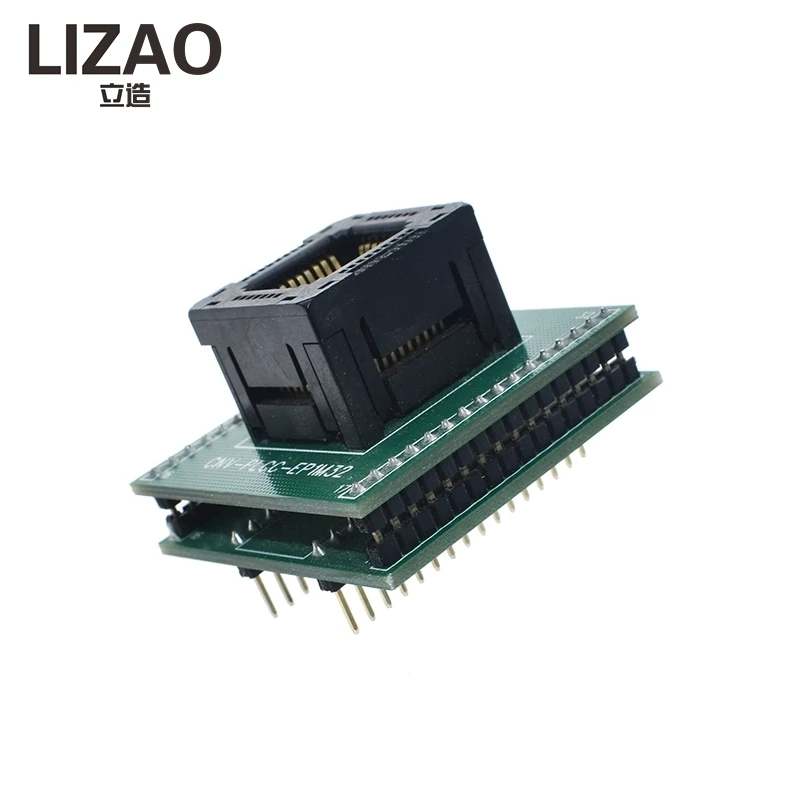 LIZAO Top Quality Chip Programmer PLCC32 Adapter Socket, CNV-PLCC-EP1M32 0324-309 Conversion Board For BIOS PLCC32 Chip