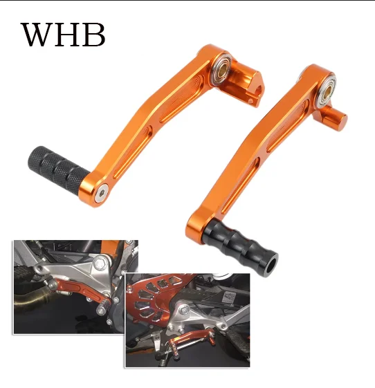 EU quality Motorcycle  CNC Pedal Brake Lever Pedal Gear Shift Levers For KTM 125 Duke 200 Duke 390 RC125 RC250 RC390 2014-2016