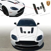 Dry carbon fiber front Engine Cover hood vent scoop fit for Aston Martin V12 Vantage original model car hood decoration bodykits