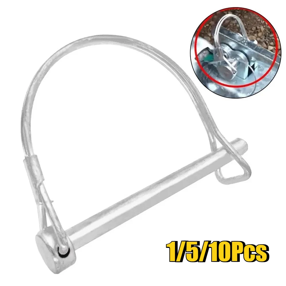 Professional Trailer Hitch Pin, Premium Trailer Coupler Pin for Farm& Hitches& Lawn Use, The Dimensions are 1/4 in x 3 in