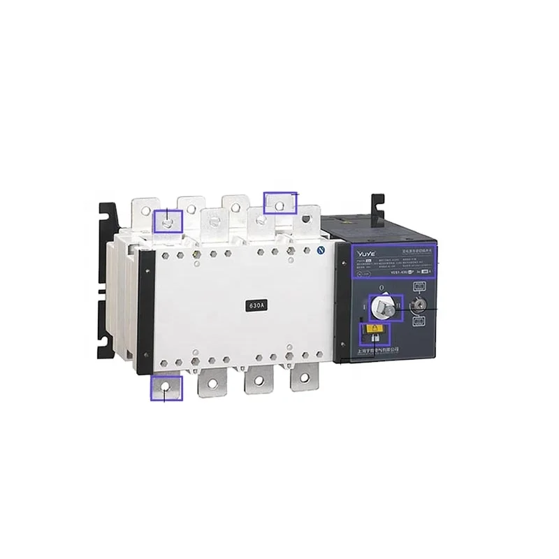 

YUYE ATS 3 Phase Socomec Changeover Automatic Transfer Switch PC 1 Set 3-15 Days 400A 690V 8kv 400 A Generating For Sale CN;ZHE