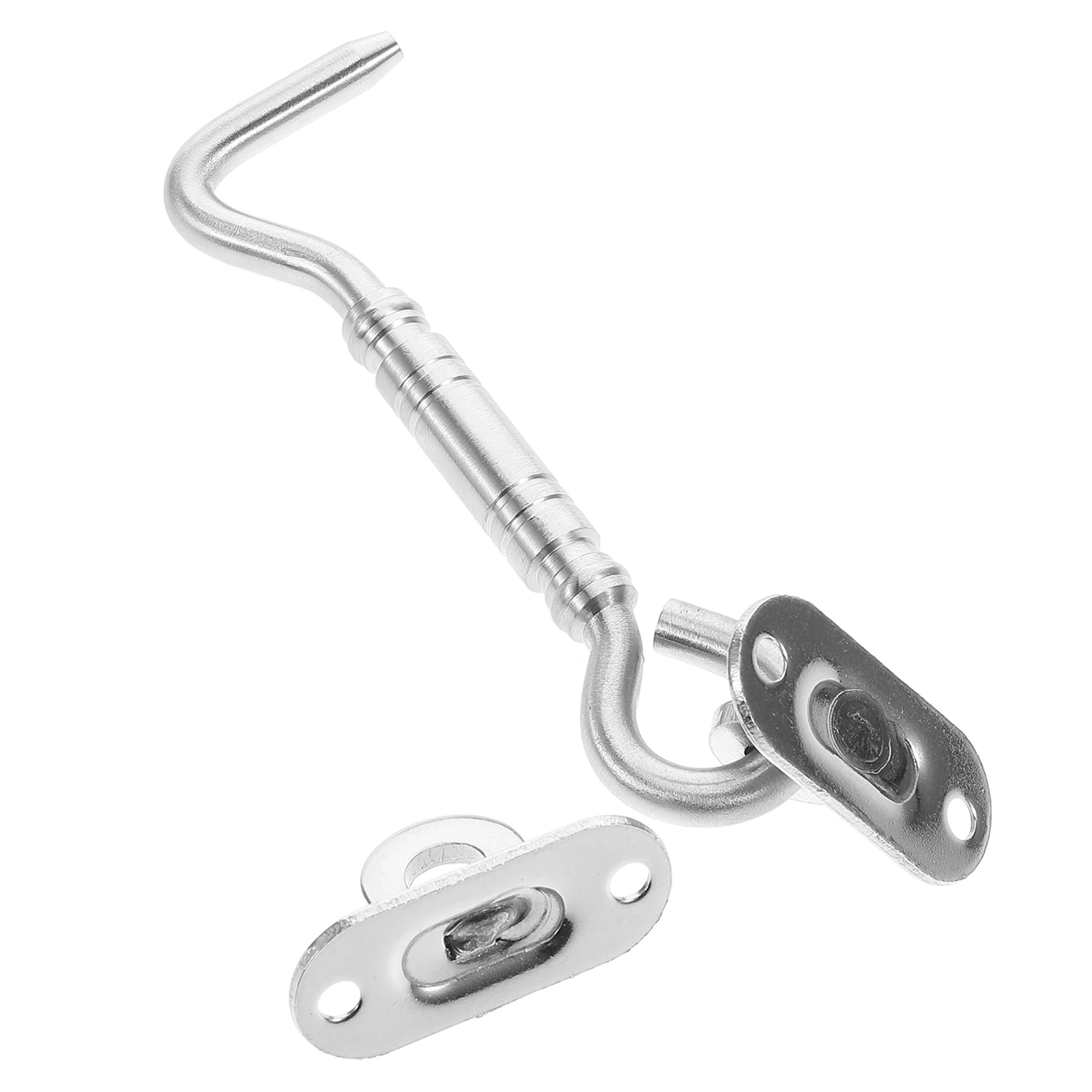 

Premium Stainless Steel Latch Durable Security Door Lock Barn Screen Gate Catch Hasp Garage Boat Hardware Latch Lock