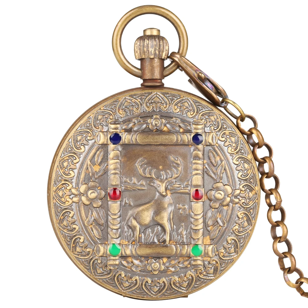 montre-de-poche-mecanique-avec-boitier-gaufre-motif-cerf-decorations-en-strass-colores-remontage-automatique-style-retro-pour-homme-ideale-pour-collection-ou-cadeau