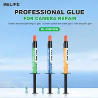 RELIFE RL-035F/G/H 5ML Anti-shake Glue/Blue Light Curing Glue/Filter Light Glue for Camera Repair Fixing UV Glue Repair