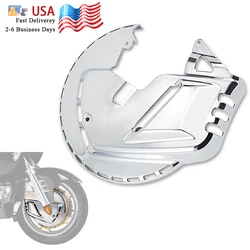 Motorcycle Modified Front End Brake Disc Rotors Covers with LED Ring of Fire fits For Honda Gold Wing 1800 GL1800 2001-2015