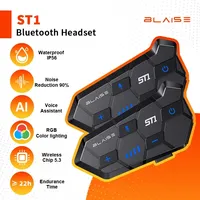 Motorcycle Bluetooth 5.3 Helmet Headset Wireless  Motorcycle Waterproof 、Dustproof Headset MP3 Music High Endurance Motorcycle