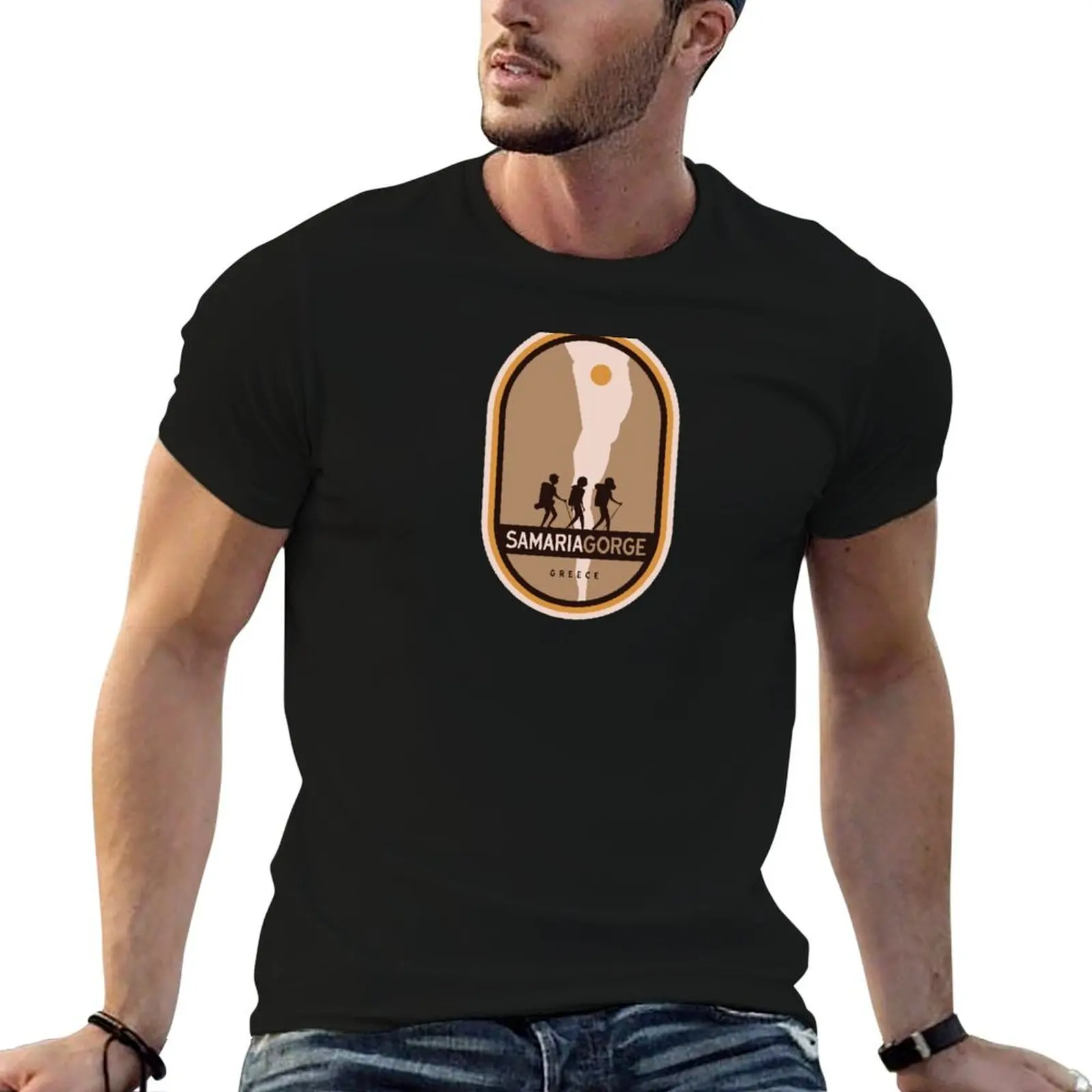 Samaria Gorge – Greece T-Shirt Casual Soft Cotton Short Sleeve Tee
