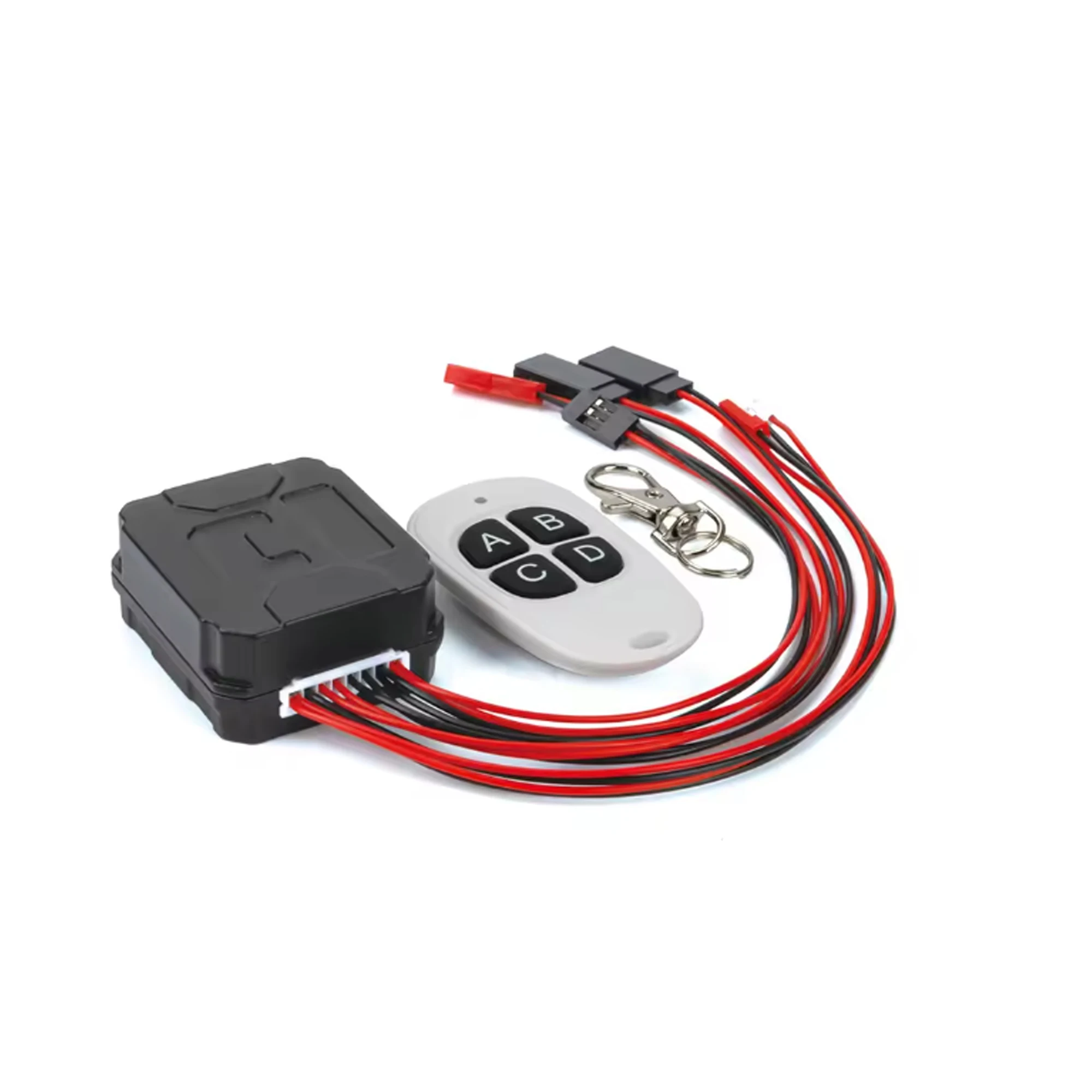 Winch Controller Wireless Remote Control Receiver LED Switch for Truck Jeep RC4WD TRX4 SCX10 RC Accessories