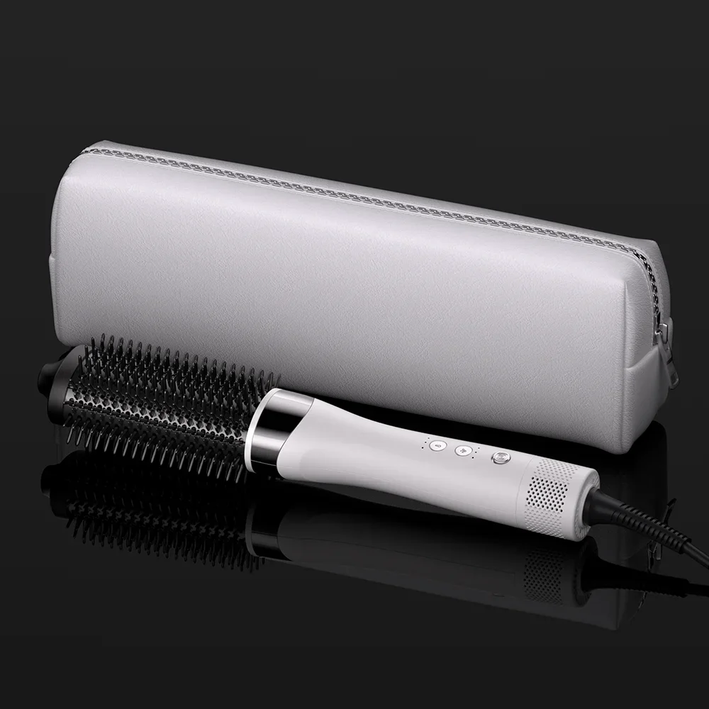 Mesky Good Price Negative Ion Curler 110v or 220v Voltage No Heat Damage Equipment Wholesale Hair Dryer with Comb