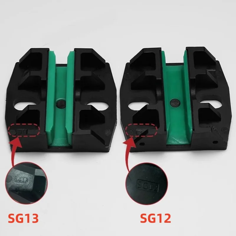 1PCS SG12/SG13 Counterweight Boot Lining Elevator Hollow TD56 Guide Rail Boot 10/16mm Elevator Accessories