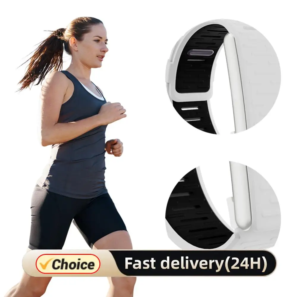 

Силиконовый ремешок на запястье, сменный браслет, дышащий регулируемый ремешок для часов, водонепроницаемый спортивный ремешок для часов для Whoop 5,0, аксессуары