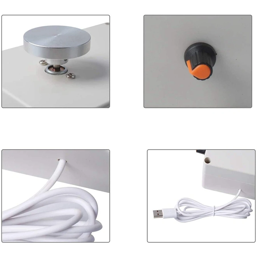 AA05 Pottery Wheel Machine, USB Pottery Making Kit With 6Pcs Clay Tools, Electric Pottery Wheels DIY Kits