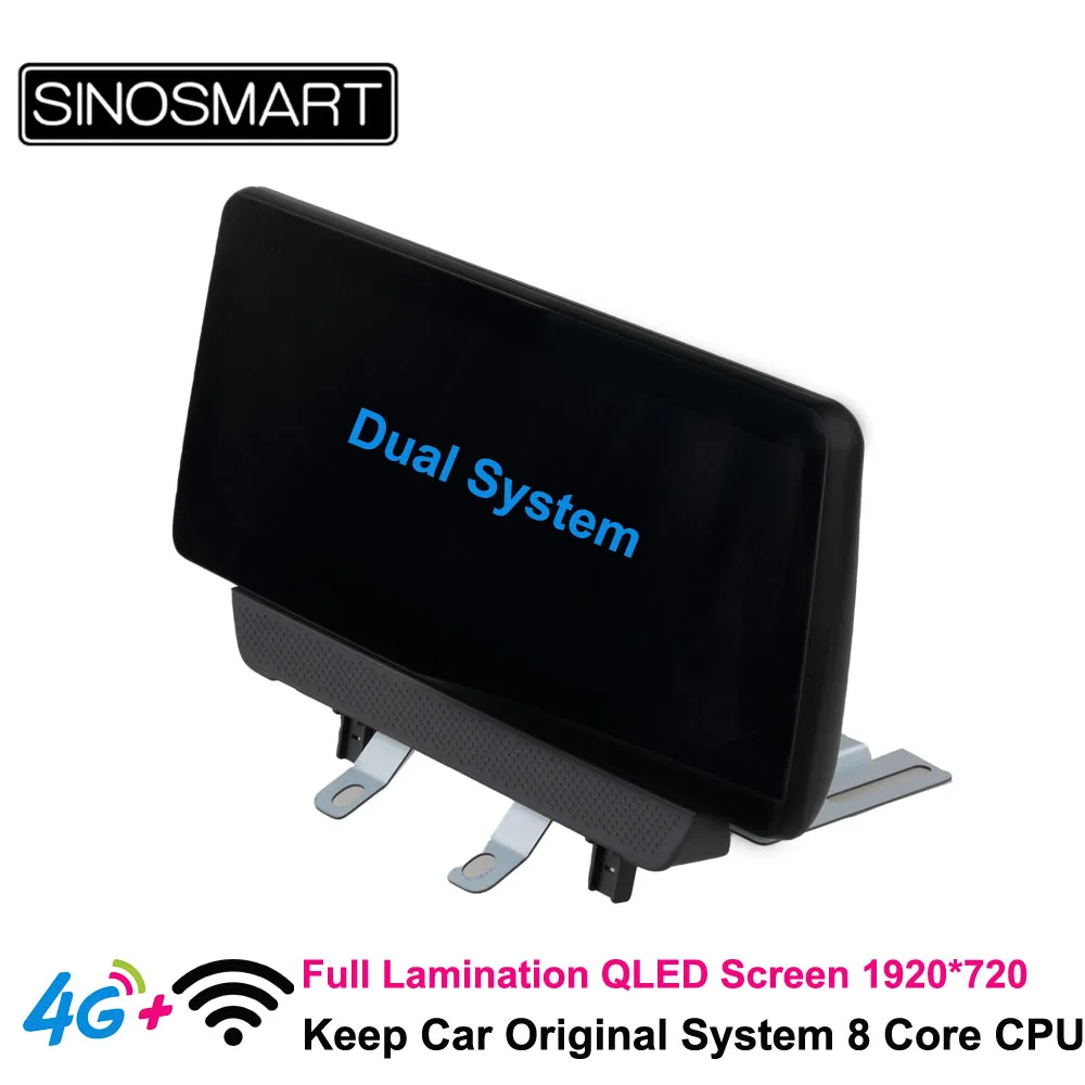 

SINOSMART 10.25" Dual System Android GPS Multimedia Player Navigation for Mazda 2 Mazda2 CX-3 Yaris iA 2014-2022 Keep MZD System