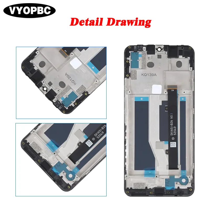 LCD Display For ZTE Blade A71 A7030 6.52\